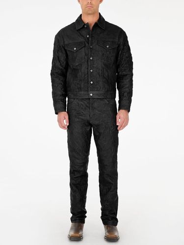 Veste En Cuir - Guess - Modalova