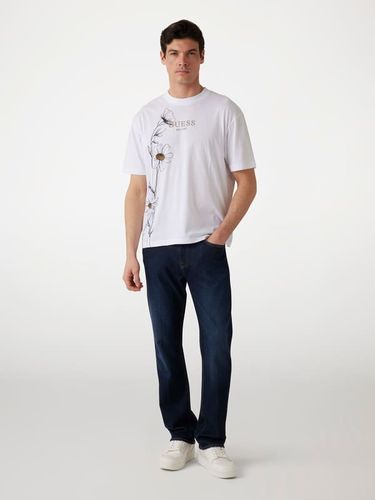 T-Shirt Logo Imprimé Floral - Guess - Modalova