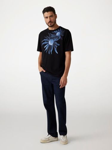 T-Shirt Logo Imprimé Floral - Guess - Modalova