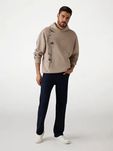 Sweat-Shirt À Capuche Imprimé Floral - Guess - Modalova