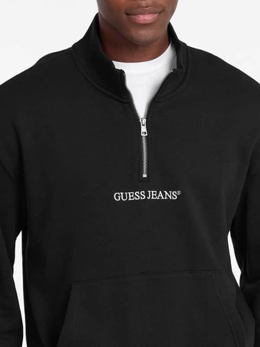 Sweat-Shirt Col Camionneur À Logo - Guess - Modalova