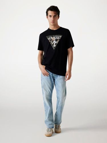 T-Shirt Logo Triangulaire - Guess - Modalova