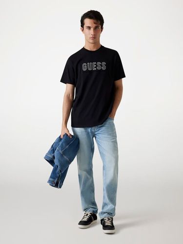 T-Shirt Logo Gaufré - Guess - Modalova