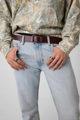 Ceinture En Cuir Martelé - Guess - Modalova