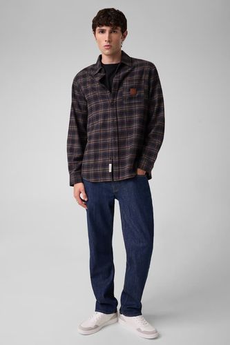 Chemise Regular En Flanelle - Guess - Modalova