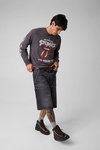 T-Shirt À Manches Longues Imprimé Gj X Rolling Stones - Guess - Modalova