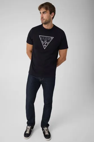 T-Shirt À Broderie Triangle - Guess - Modalova