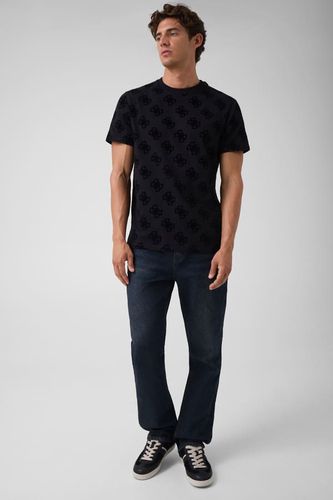 T-Shirt Avec Logo 4G Imprimé - Guess - Modalova