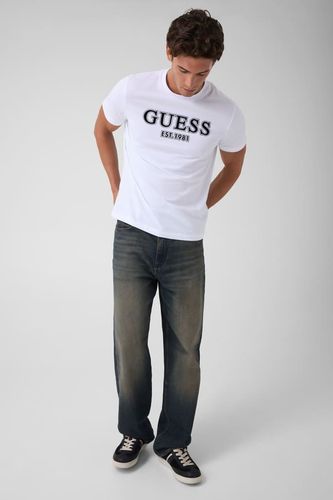 T-Shirt Avec Logo Imprimé - Guess - Modalova
