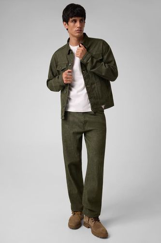 Veste Trucker En Denim Oversize - Guess - Modalova