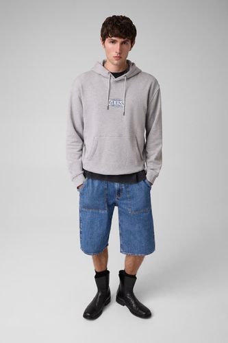Sweat À Capuche Avec Logo Classique - Guess - Modalova