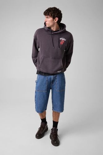 Sweat À Capuche Imprimé Gj X Rolling Stones - Guess Jeans - Modalova