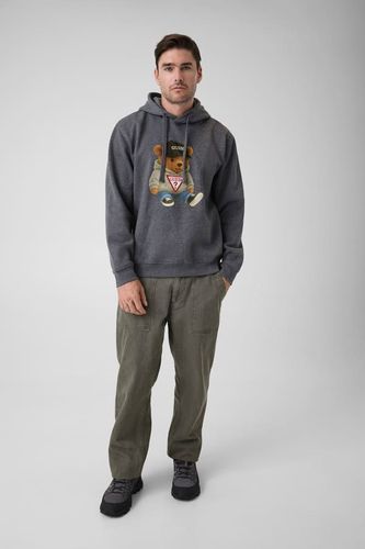 Sweat-Shirt Teddy À Capuche - Guess - Modalova