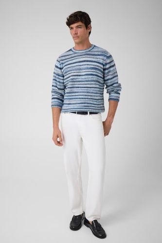 Pull Rayé En Laine Mélangée - Guess - Modalova