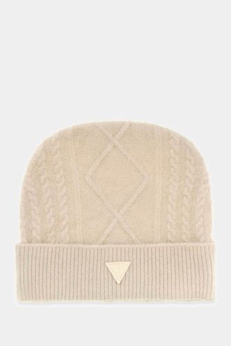 Bonnet En Laine Mélangée - Guess - Modalova