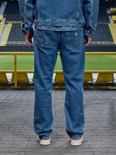 Jeans Droits Gj X Bvb - Guess - Modalova