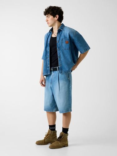Chemise En Denim Oversize - Guess - Modalova