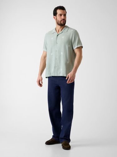 Chemise En Mélange De Lin - Guess - Modalova