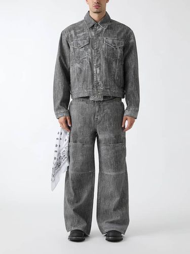 Veste Trucker En Denim - Guess - Modalova