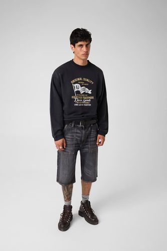 Sweatshirt Boxy Imprimé - Guess - Modalova