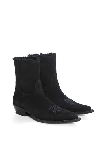 Bottes Camperos En Cuir Véritable - Guess - Modalova
