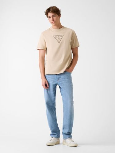T-Shirt À Logo Triangle - Guess - Modalova