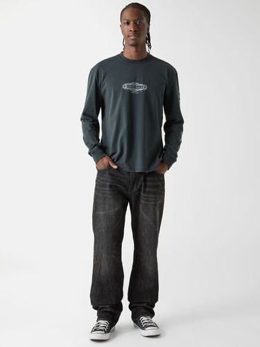 T-Shirt Imprimé À Manches Longues - Guess - Modalova