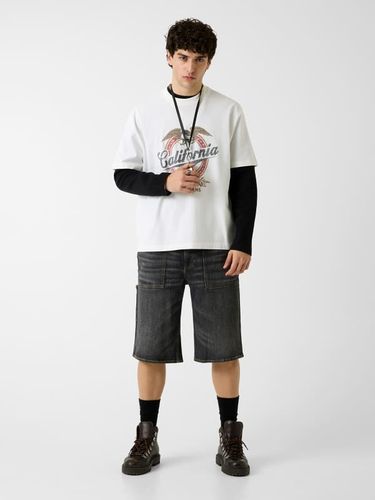 T-Shirt Imprimé Oversize Fit - Guess - Modalova
