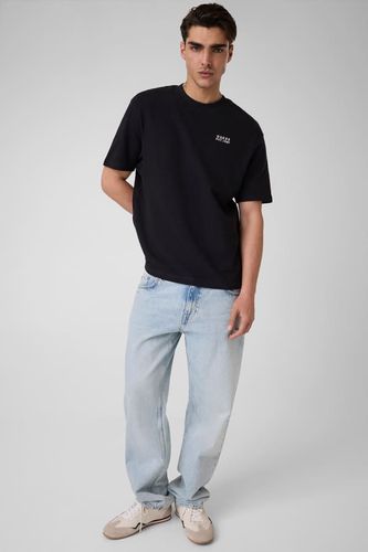 T-Shirt Avec Logo Oversize - Guess - Modalova