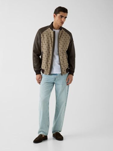 Veste Bomber Monogramme - Guess - Modalova