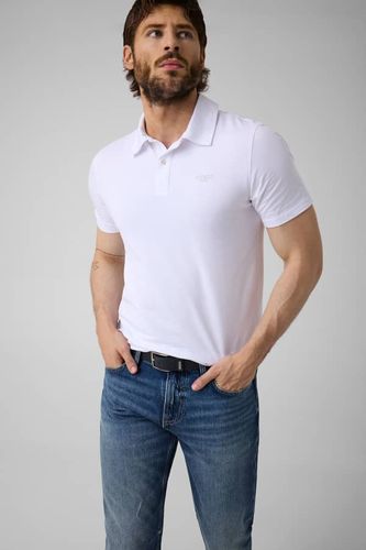 Polo Avec Logo Brodé - Guess - Modalova
