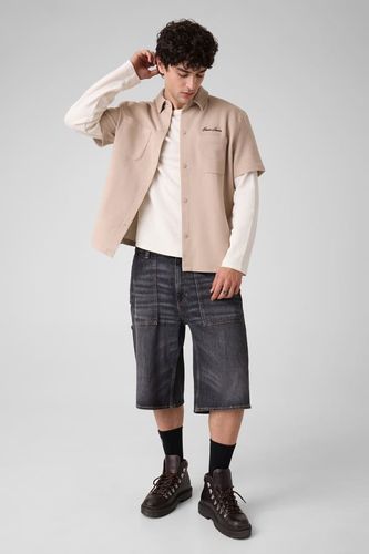 Chemise Avec Logo Brodé - Guess - Modalova