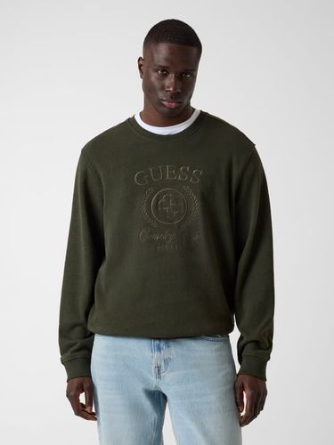 Sweatshirt Avec Logo Brodé - Guess - Modalova