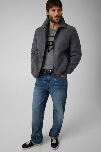 Pull En Jacquard Avec Logo Triangulaire - Guess - Modalova