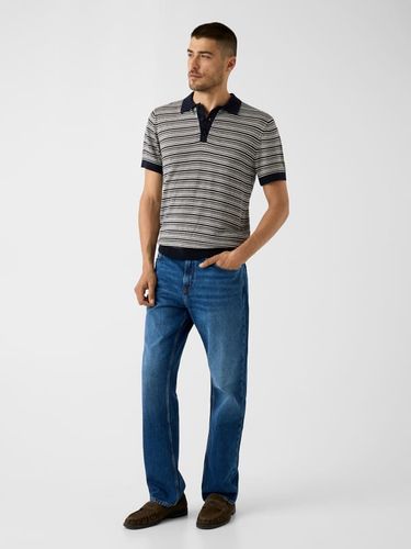 Pull Polo Rayé - Guess - Modalova