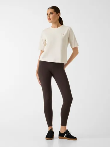 T-Shirt Boxy Avec Logo Triangle - Guess - Modalova