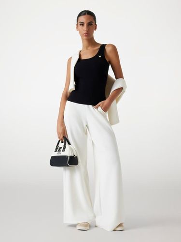 Pantalon À Jambes Larges - Guess - Modalova