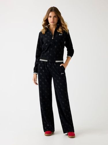 Pantalon Survêtement Logo 4G Jambe Large - Guess - Modalova