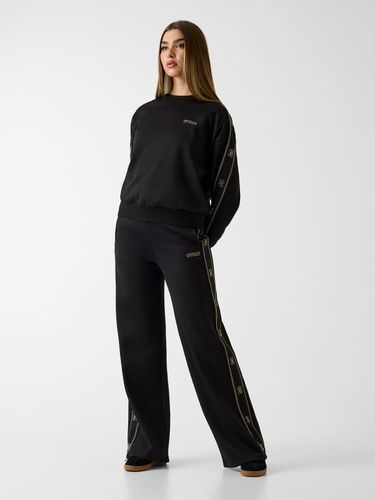Pantalon Large À Logo - Guess - Modalova