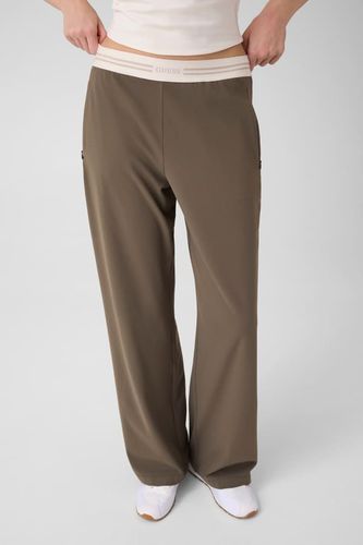 Pantalon De Survêtement À Jambe Large - Guess - Modalova