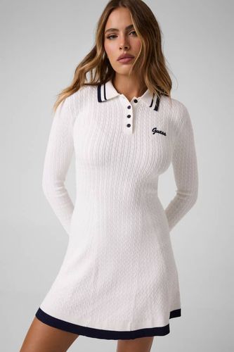 Robe Mini En Maille - Guess - Modalova