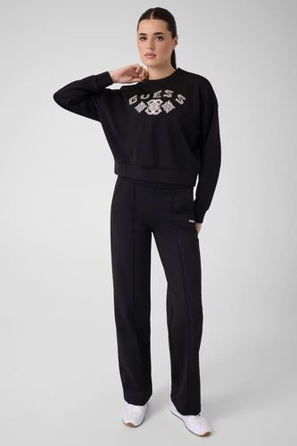 Sweat-Shirt Avec Logo Brodé - Guess - Modalova