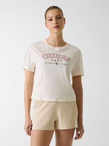 T-Shirt Logo Boxy - Guess - Modalova