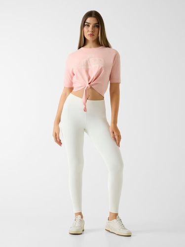 T-Shirt À Logo Imprimé Coupe Boxy - Guess - Modalova