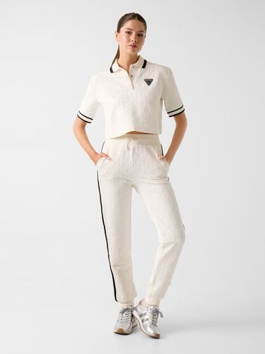 Polo À Logo Jacquard - Guess - Modalova