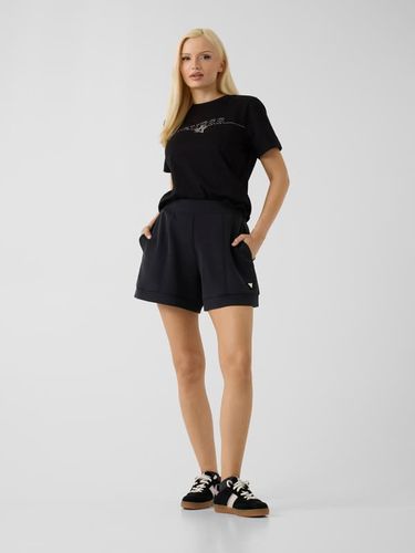 T-Shirt Avec Logo En Strass - Guess - Modalova