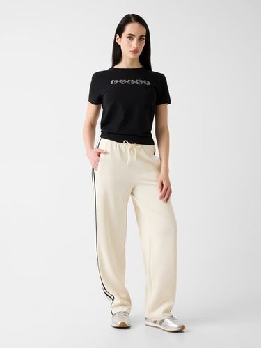 T-Shirt Avec Logo En Strass - Guess - Modalova