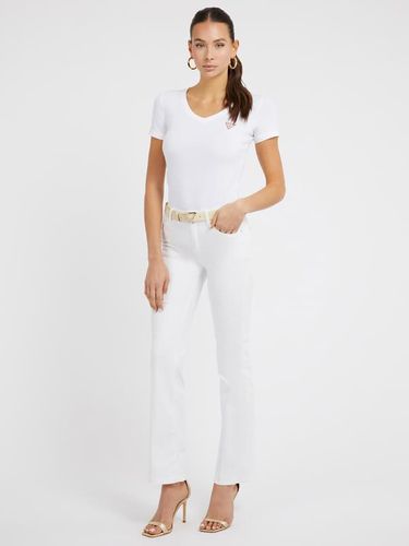 T-Shirt Col En V - Guess - Modalova