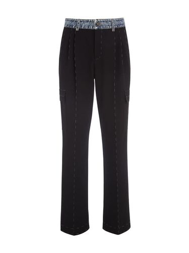 Pantalon Jambe Droite Taille Haute - Guess Originals - Modalova