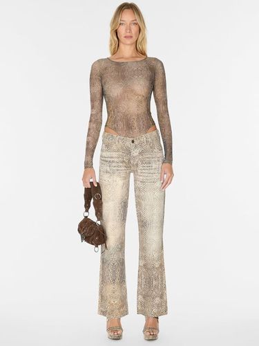 Jean Droit Taille Moyenne - Guess - Modalova